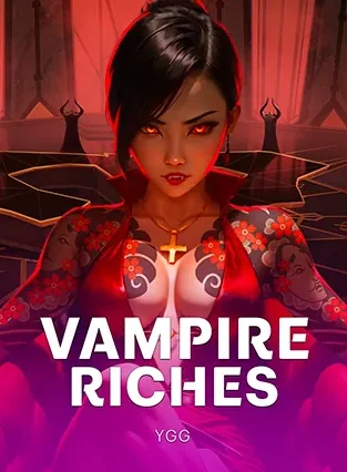 แวมไพร์หญิงผมดำสุดลึกลับใน Vampire Riches ค่ายเกม YGG
